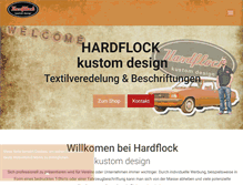 Tablet Screenshot of hardflock.com